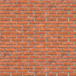 Rustic Red Brick 1:12