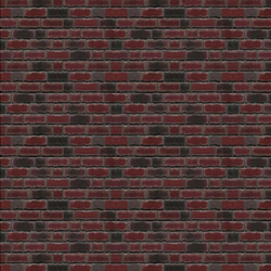 Burgundy Black Brick Image 1:24