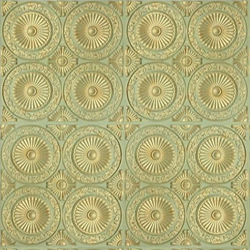 Gold Ceiling Tile 1:12