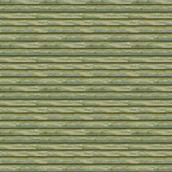 Old Green Wooden Exterior Siding 1:24