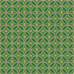 Green Geometric Tile Image 1:12