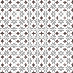Grey Black Geometric Tile Image 1:24