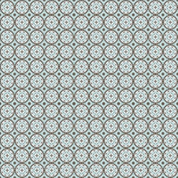 Blue Ornate Tile Image 1:24