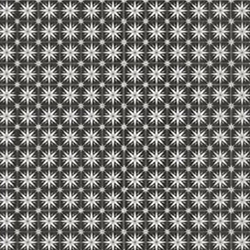 White Star on Black Tile Image 1:48