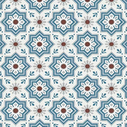 colorful geometric tiles