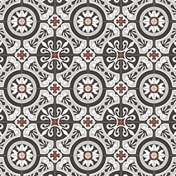 colorful hall Tile