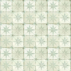 Old Green Star Bathroom Tile
