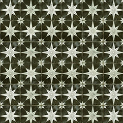 Old White Star Kitchen Wall Tile 1:12