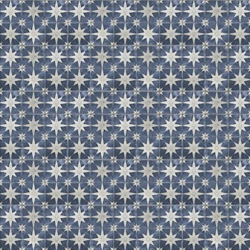 Old White Star Kitchen Wall Tile 1:24