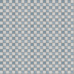 Old Blue White Chess Kitchen Tile 1:48