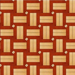 Wooden Parquet Flooring Pattern 1:12