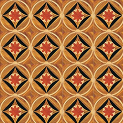Vintage Parquet Flooring 1:12