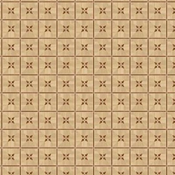 Oak Square Wood Flooring 1:24