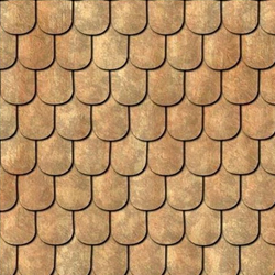 Old Scalloped Roofing