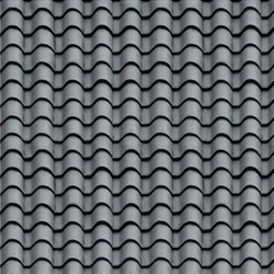 Clay Roof Tile 1:24