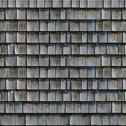 Cedar Shake Shingles 1:24