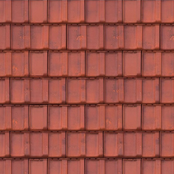 Clay Roof Tile 1:24