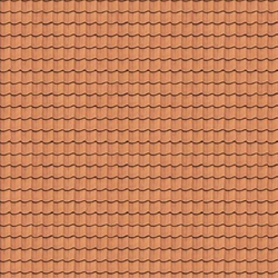Ceramic Roof Tile 1:48