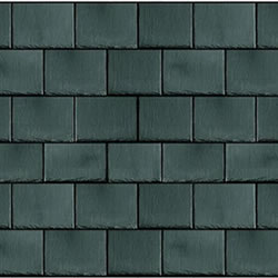 green slate roof tile