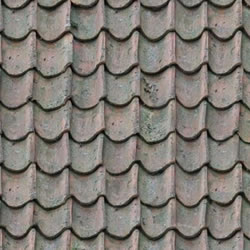 red clay roof tile