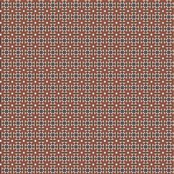 Red Brown White Victorian Floor Tile 1:24