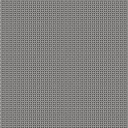 Black Pattern Victorian Floor Tile 1:48