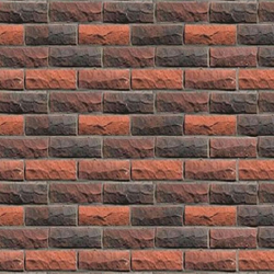 Red Stone Wall Cladding 1:24