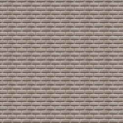 Taupe Rectangle Wall Stone Cladding 1:24