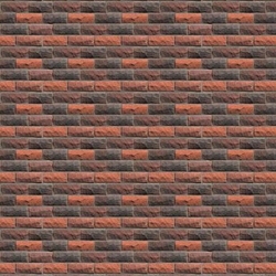 Red Stone Wall Cladding 1:24