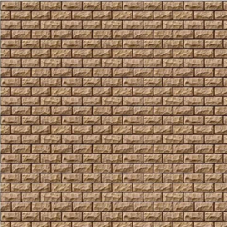 Dark Beige Stone Wall Cladding 1:48