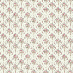 Floral Bouquet Chain Design Wallpaper