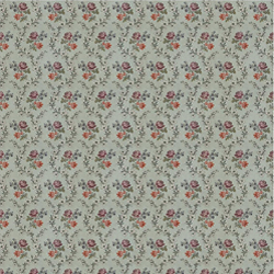 vintage colorful flower wallpaper 1:12