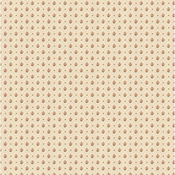 1:24 scale 1900s vintage red tones floral wallpaper
