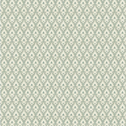1:24 classic green decorative ornate wallpaper